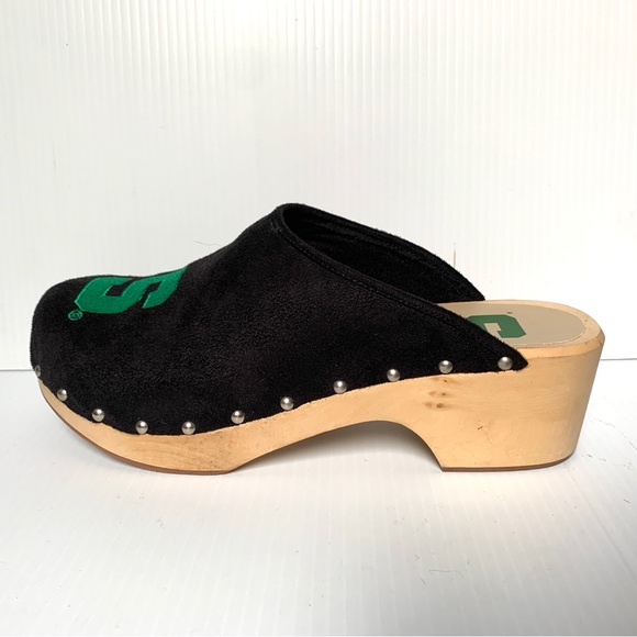 Michigan State MSU Spartans Wood Clogs New 11 - Picture 4 of 8